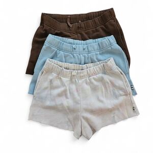 Abercrombie Kids Sweat Shorts Bundle | Size 13/14 | Set of 3 | Drawstring Waist